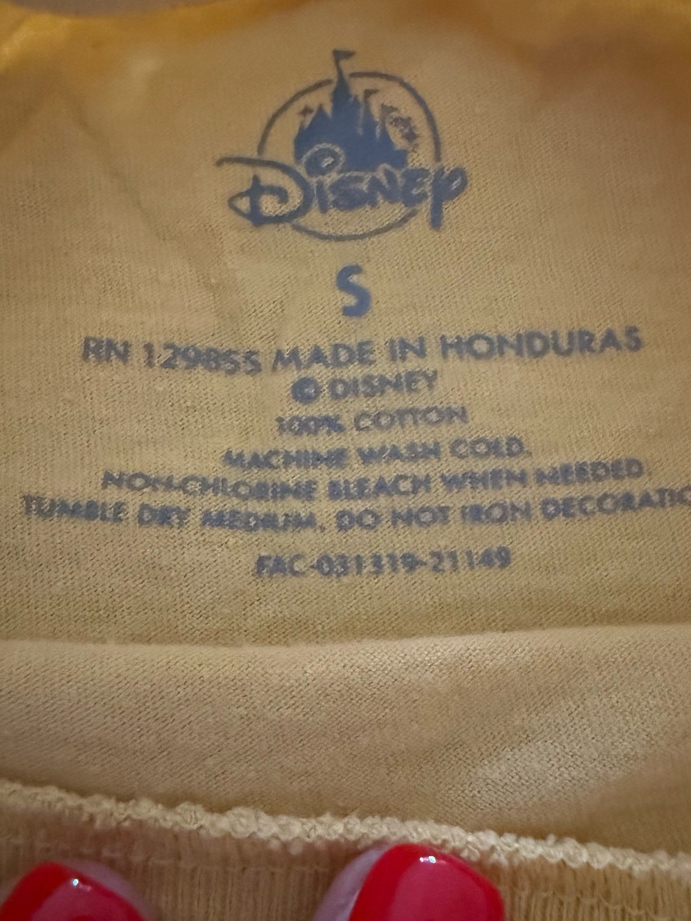 Disney Yellow Retro Walt Disney World Graphic Tee - Picture 3 of 4
